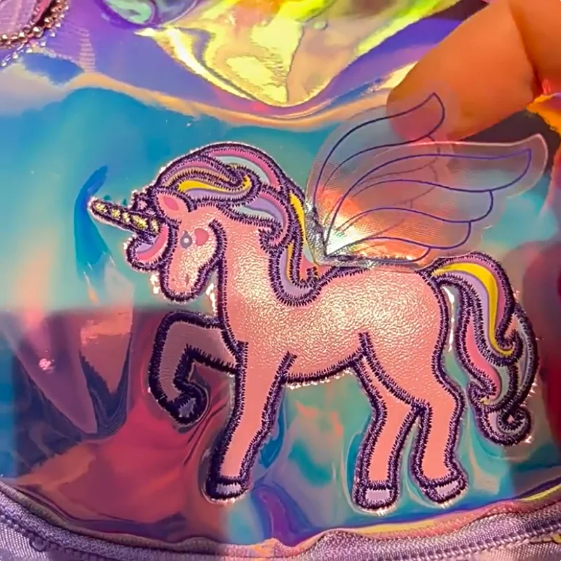 

2025 New Genuine Australia Smiggle Purple Unicorn Schoolbag Lunch Bag Lunch Box Cold Water Cup Student Backpack New Term Gifts