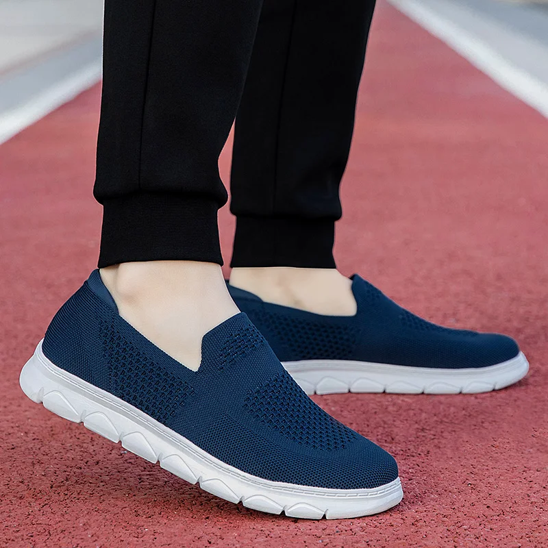 

Sneakers Shoes Men New Flat Sports Mesh Comfortable Outdoor Tennis Lightweight Casual Single Shoes for Men Zapato Para Hombre