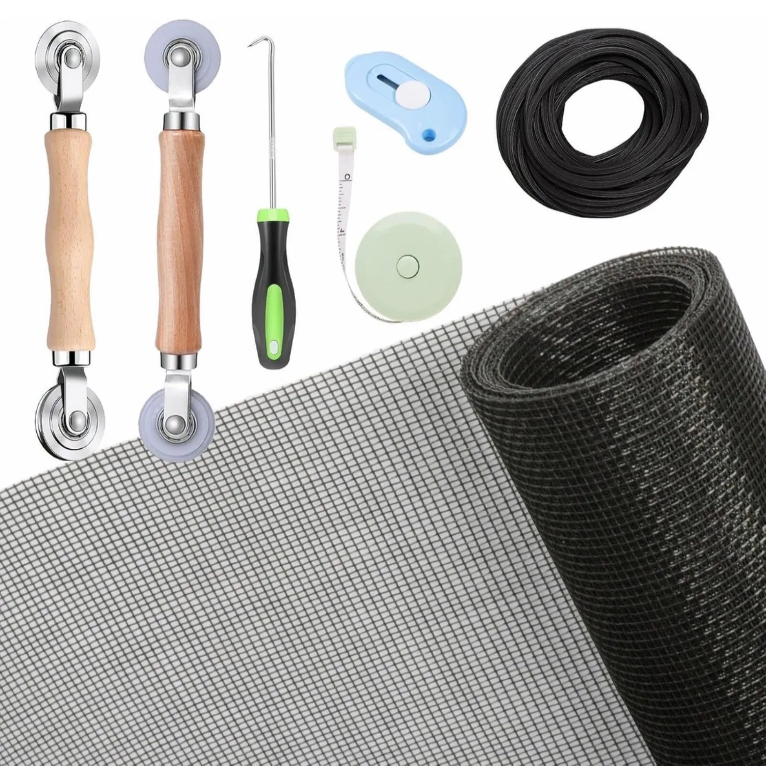 Windows Screen and Screen Door Repair Kit, 48