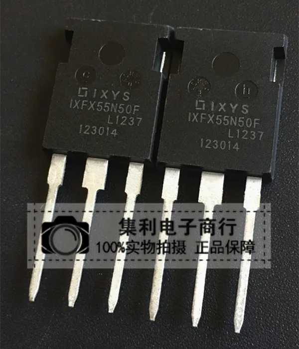 

10PCS/Lot IXFX55N50F MOS TO-247 55A500V Imported Original In Stock Fast Shipping Quality guarantee