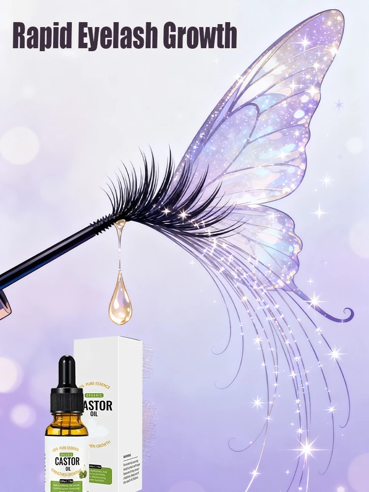 02 Wimpernwachstumsserum, schnelles Wimpern- und Augenbrauenwachstum, starkes Make-up, Verlängerungsbehandlung, Wimpernwachstum, Verdickung, Pflegeprodukt. Neu