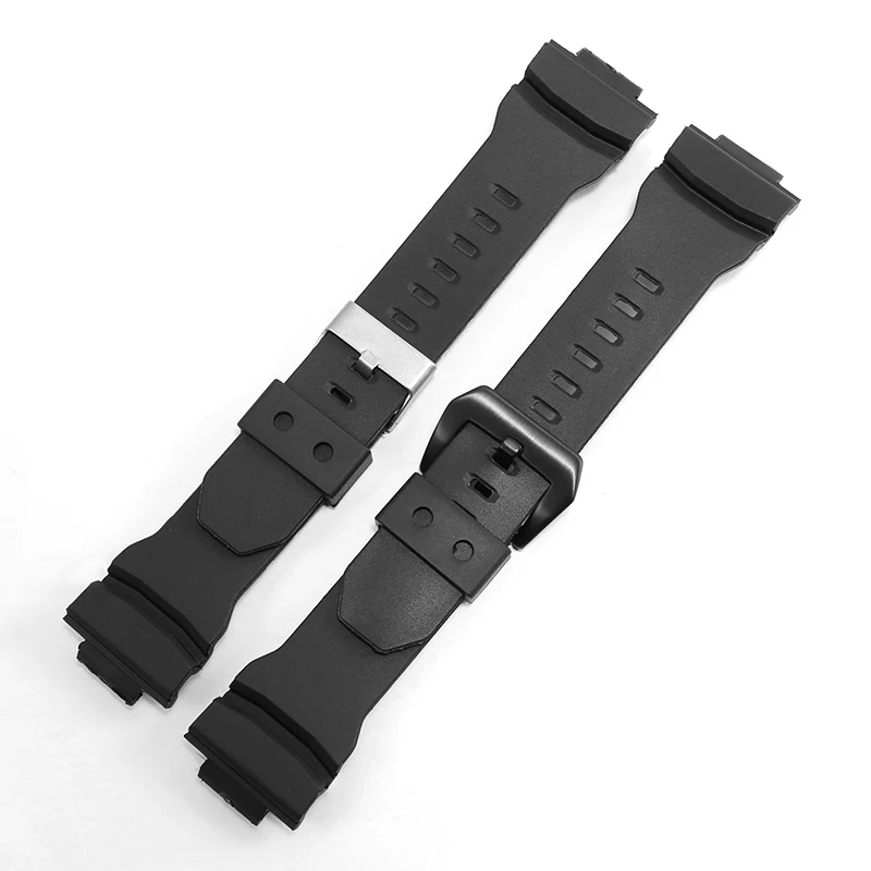 Soft Rubber Watchband For CASIO GAW-100 GA-150 200 201 310 GAS Silicone Bracelet Men