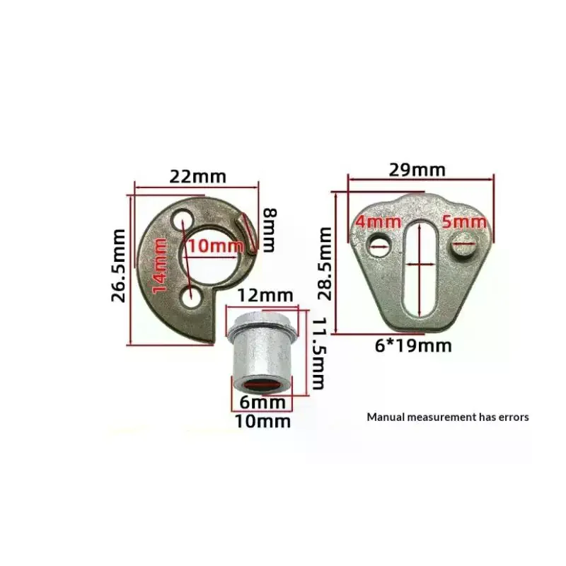 3Pcs Adjustment Block For 8-inch Single-handed Saws Chain Saw Chain Chain Tensioner Left Accessories