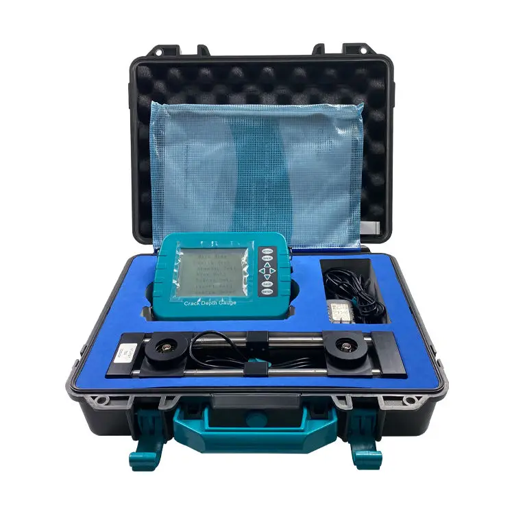 Concrete thickness measuring instrument, an instrument for accurately measuring the thickness of floor slabs