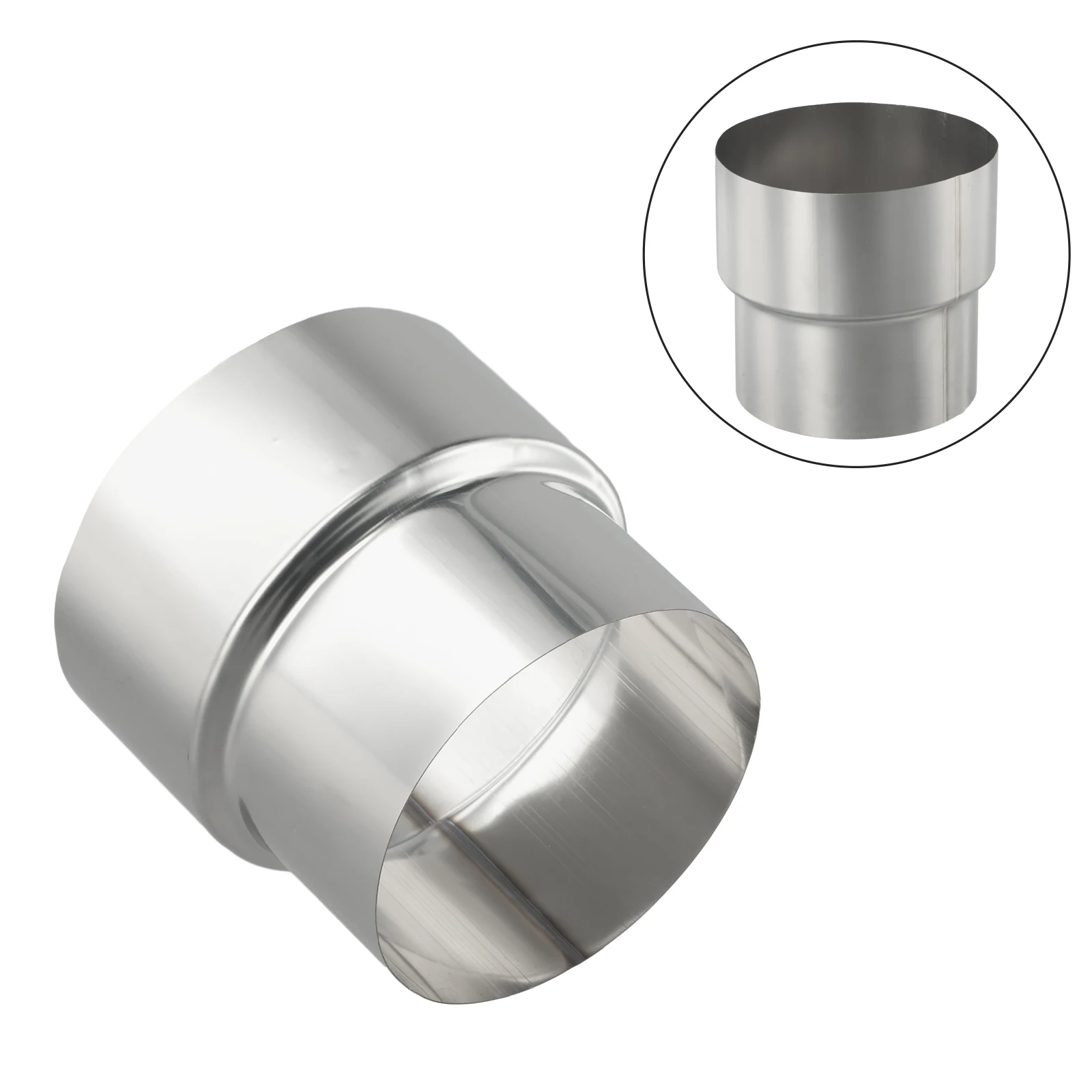 Stainless Steel Flue Liner Reducer For Chimney Lining Connections Tubing Connector Chimney Adaptor Stove Pipe Multiple Models