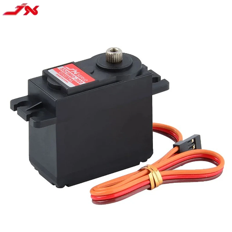 JX Servo PDI-5521MG-360 360°20kg Steering Digital Metal Gear Core Servo with High Torque for 1/10 1/8 RC Car Robot RC Model DIY