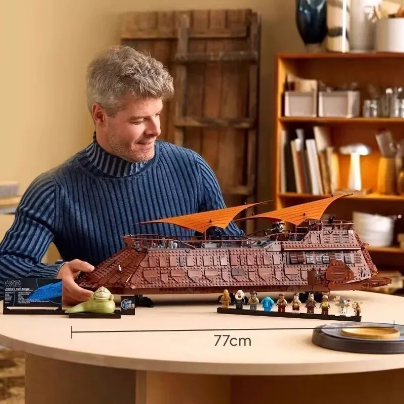 

NEW 3942-piece Jabba Sailboat Assembly Model , Birthday Gift for Adults and Children, Compatible with LEGO