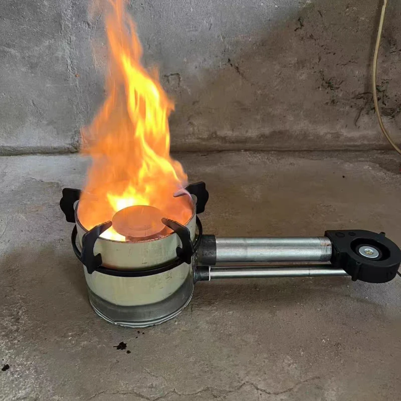 New Blue Fire Waste Engine Oil Gasification Stove for Home Cooking Energy Saving Smoke Free Fuel Stove