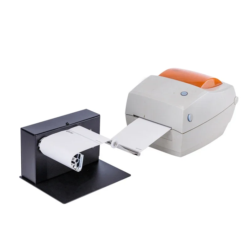 Automatic Label Rewinder Two-Way Rewinding Barcode Label Rewinder Self-Adhesive Sticker Rewinder