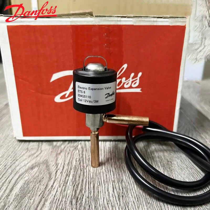 Original Danfoss Electronic Expansion Valve ETS6 034G5110 5010 5030 5050 5060 5024, New Original In Stock