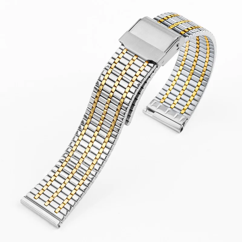 남성용 밀라노 메쉬 스트랩, 아르마니 IWC 오메가 샤오미 삼성 화웨이 GT/2/3 티쏘 메탈 스틸 스트랩, 컬러 블록 워치 체인, 20mm, 22mm