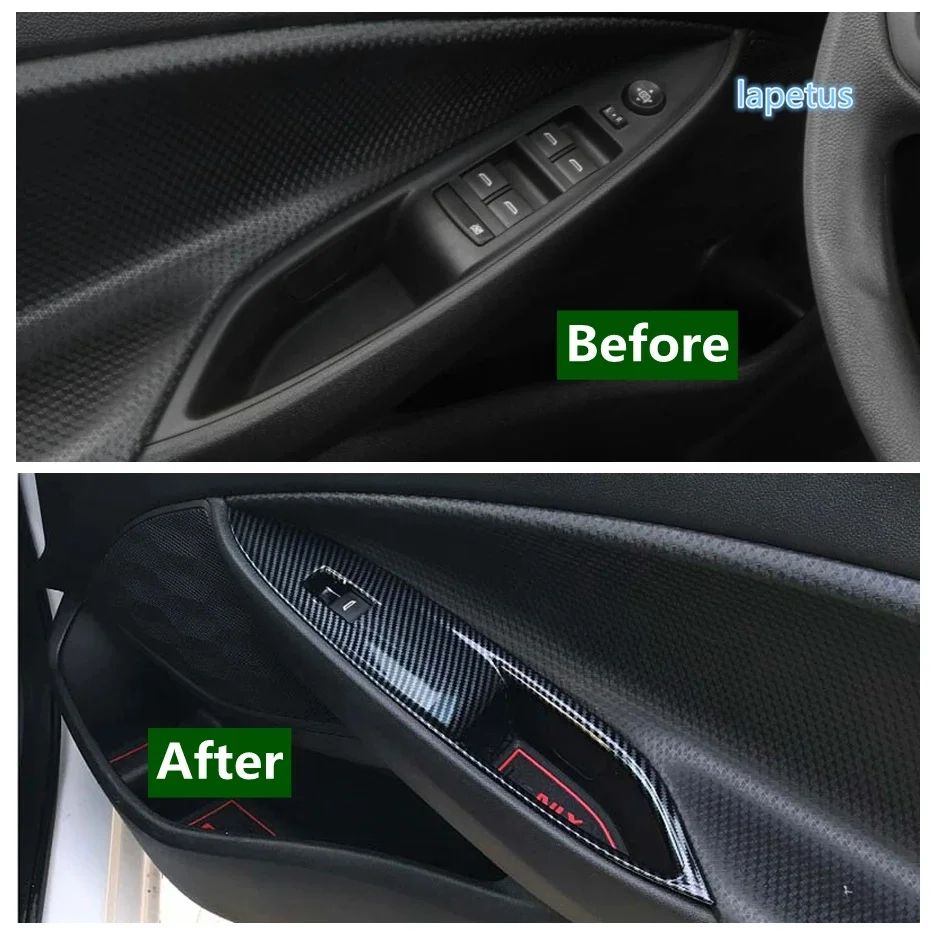 

Window Lift Control Switch Button / Inner Door Handle Bowl Cover Trim For Chevrolet Cavalier ONIX 2019 - 2024 Car Accessories