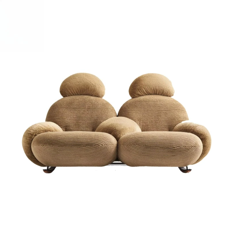 

Modern reclining velvet lounge chair stainless steel frame for apartment villa home office bedroom hotel leisure life