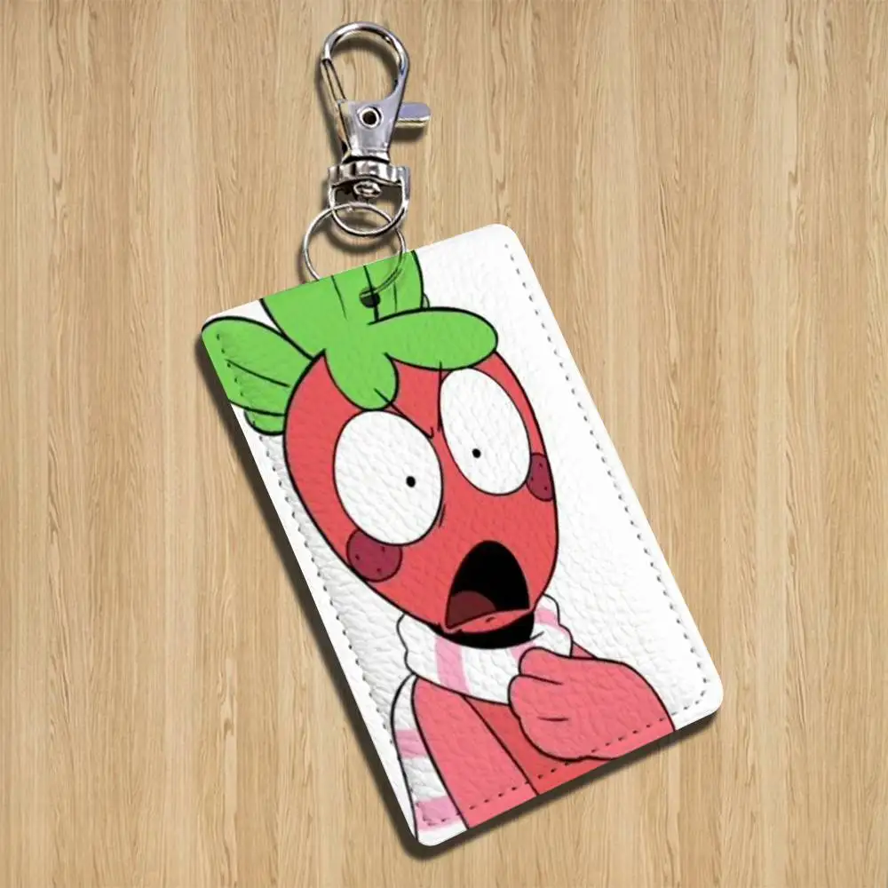 Brelok COOL D-Dandys World Sprout, etui na karty do metra, bankowe, autobusowe, identyfikator, portfel, wzór teksturowany