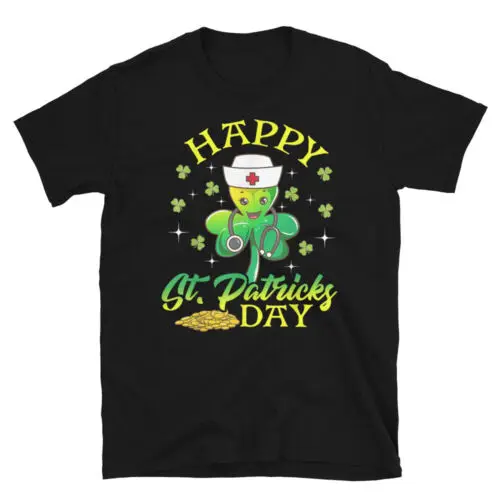 St. Patrick's Day Happy Nurse Unisex T-Shirt