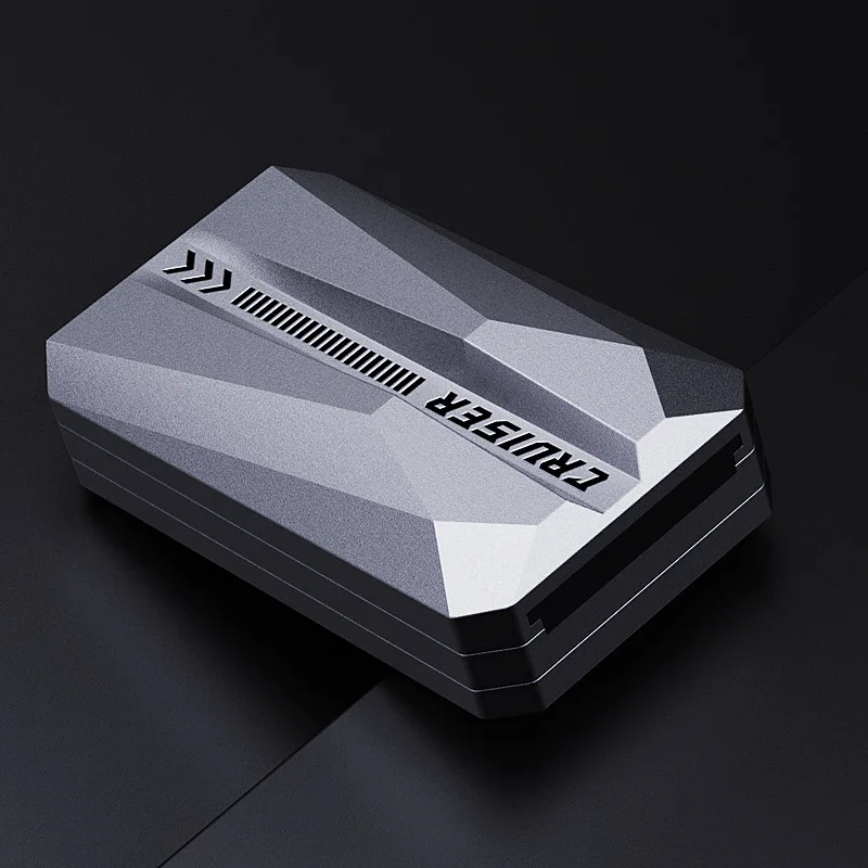 クルーザー磁気プッシュスライダー EDC 触覚フィジェットクリッカーメタルハンドスピナーフィジェットおもちゃ減圧デスクおもちゃ大人のギフト