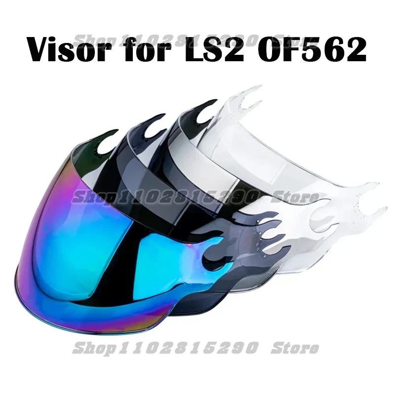 

Original LS2 OF562 Open Face Motorcycle Helmet Visor Replace Sunglasses Extra Lens for Ls2 Airflow Helmet