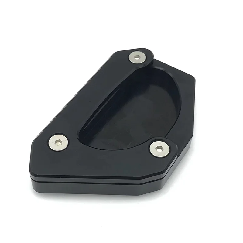 Pata de cabra para motocicleta, soporte lateral, placa de soporte de almohadilla de extensión para Suzuki v-strom 650 DL650 2004-2020