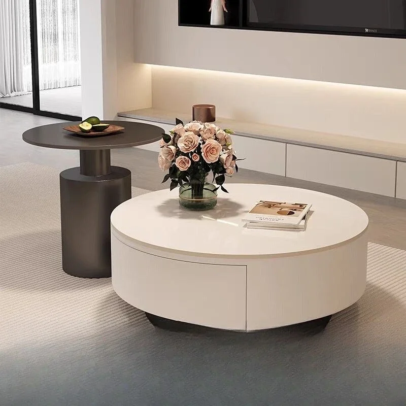 Minimalist Luxury Coffee Table Designer Design Storage Luxury Coffee Table Japanese Decor Mesa De Centro Sala Home Furniture