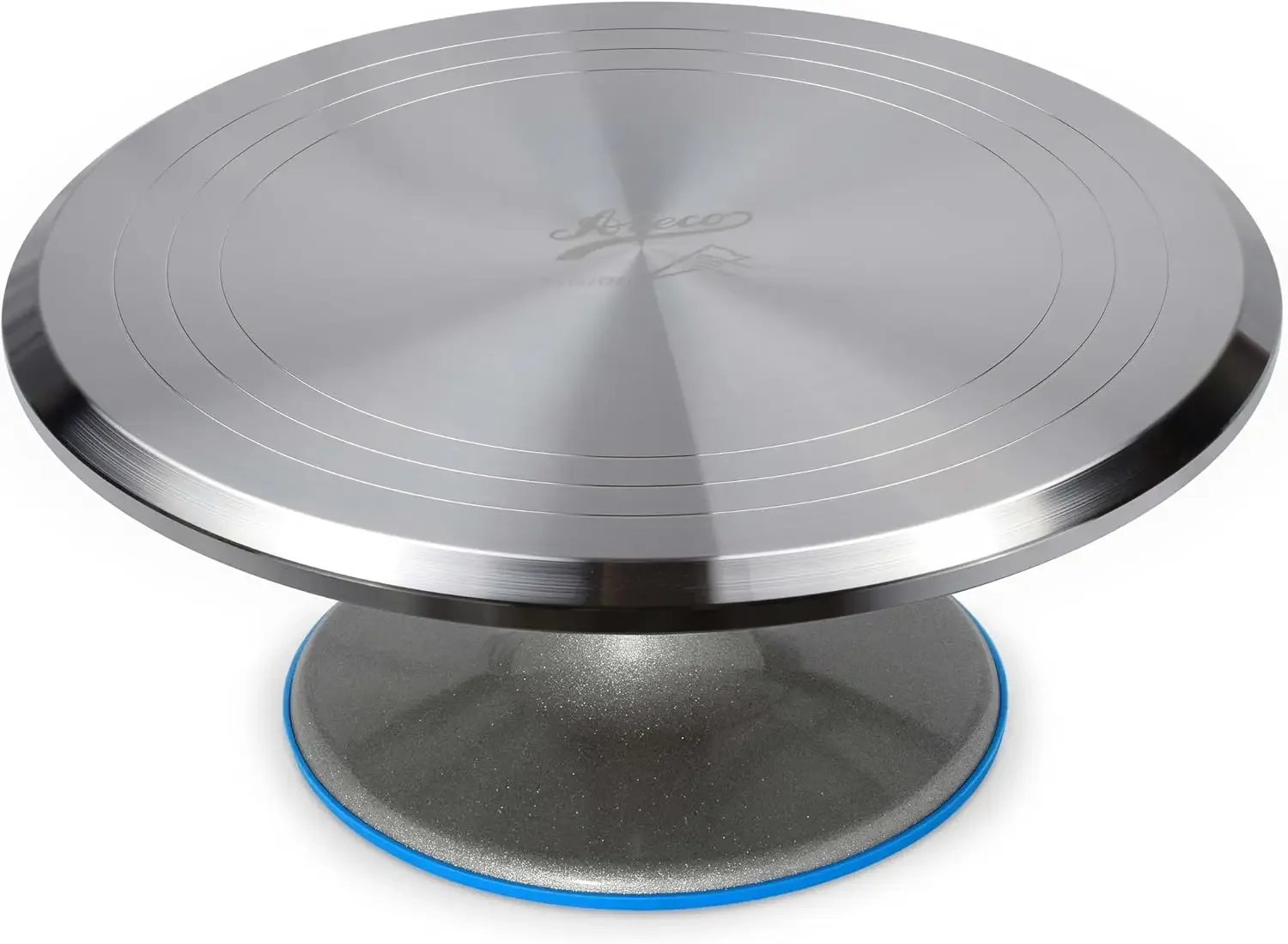 

Revolving Cake Decorating Stand, 615 12" Round, Aluminum Base, White
