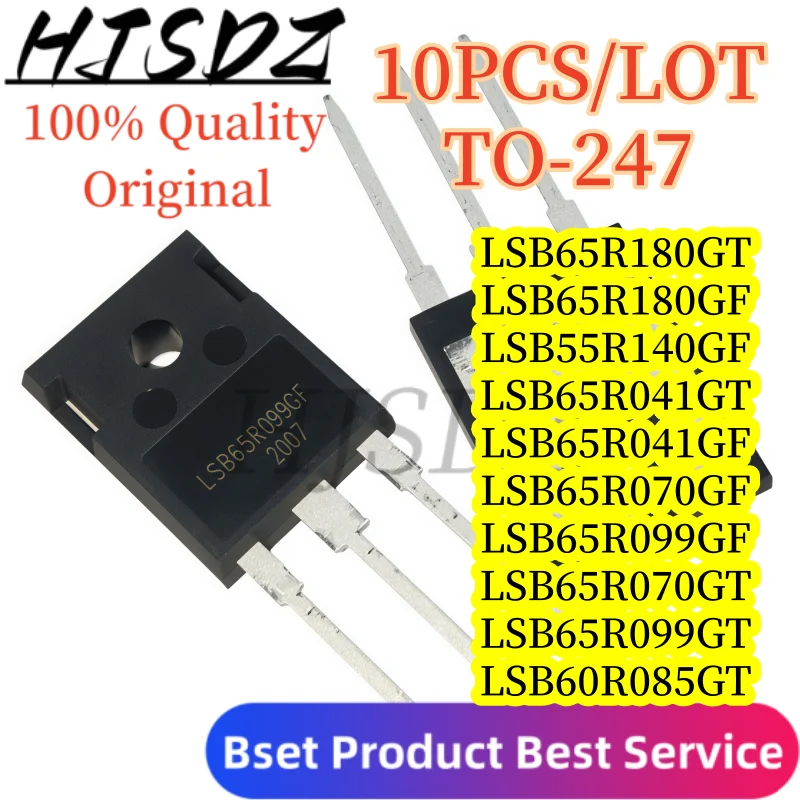 【10PCS/LOT】 LSB65R180GT LSB65R180GF LSB55R140GF LSB65R041GT LSB65R070GF LSB65R099GF LSB65R070GT LSB65R099GT LSB60R085GT