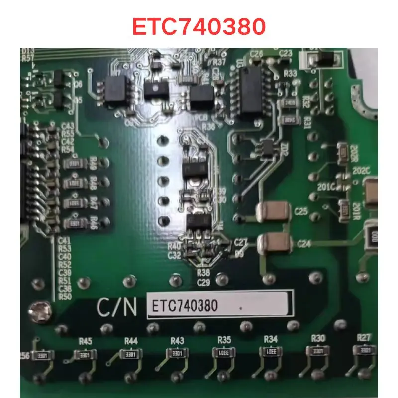 Used ETC740380 Terminal board  Functional test OK Almost brand new Fast delivery