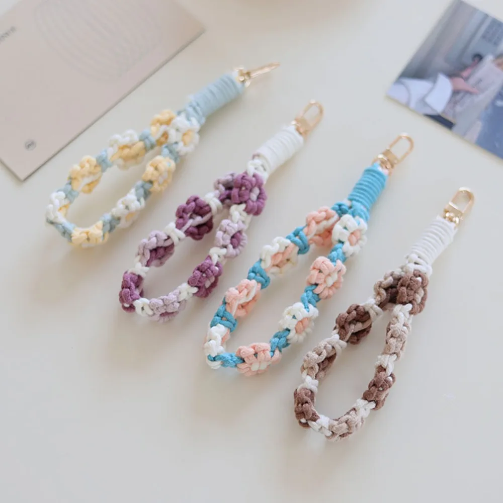 

Cellphone Strap Lanyard Boho Phone Case Rope Keyring Phone Wristband Wrist Lanyard Bracelet Pendant Colorful