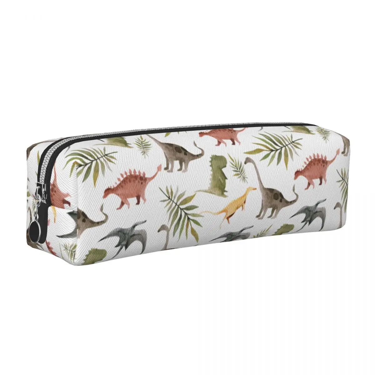 

Милые акварельные пеналы с динозавром, милые сумки-держатели для ручек, студенческие большие школьные принадлежности для хранения, подарочный пенал