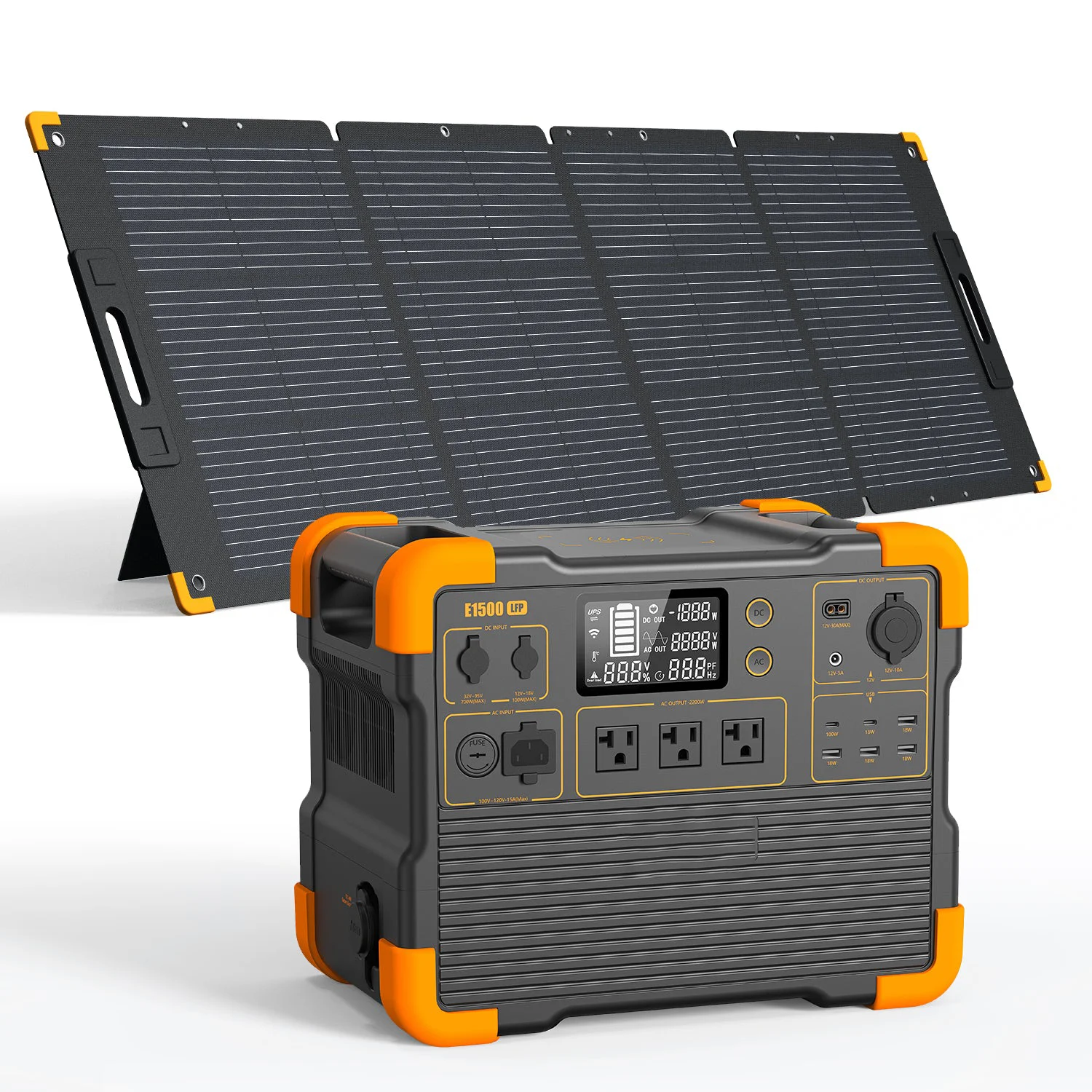 

Ultimate UPS Portable Power Station, Superior Fast Charge Solar Generator, Solar Energy System
