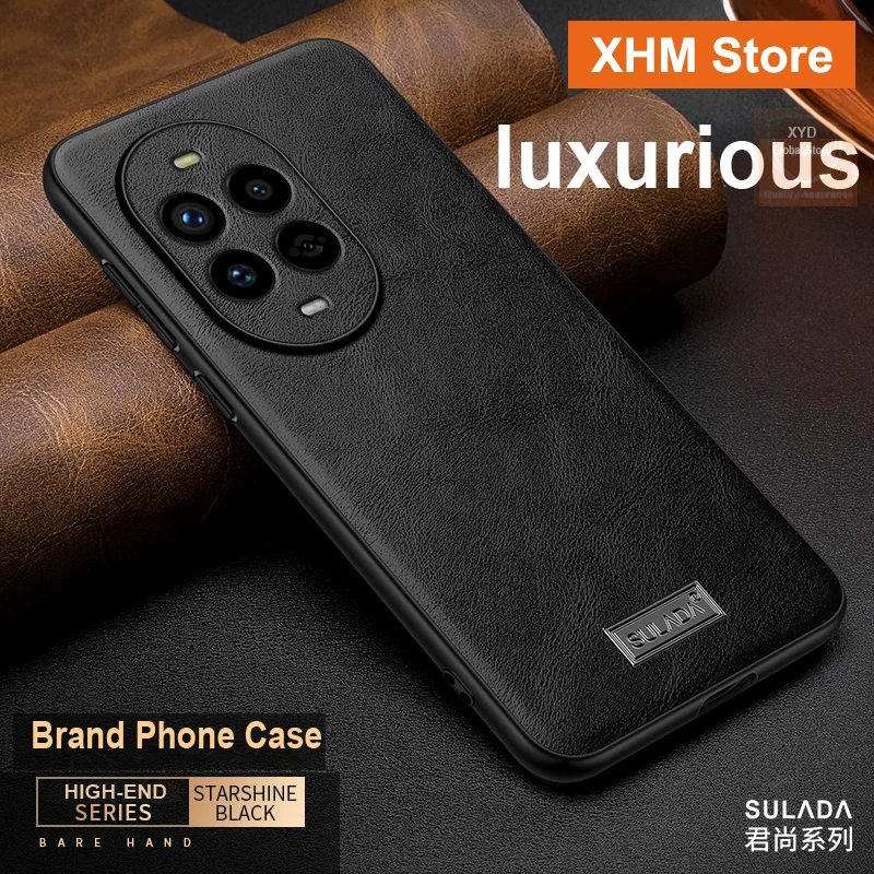 For Huawei Nova 13 Pro Case Genuine Leather High end Brand Phone Case For Huawei Nova 13 Pro Nova13 Cover Shell Fashion Skin Bag