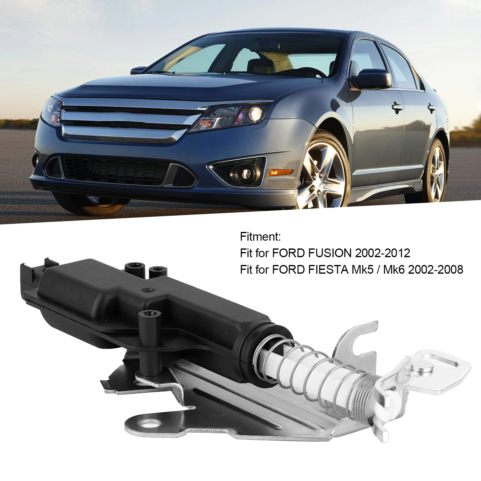Trunk Tailgate Lock Rear Bootlid Latch Actuator 1481081 Fit for Ford Fiesta Mk5 & 6/FUSION
