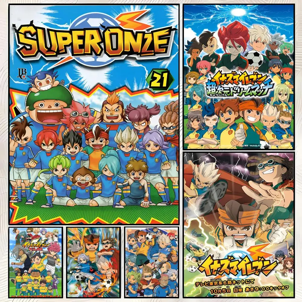Anime I-Inazuma Eleven Poster Vintage PP Paper Wall Art Home Decor Print for Bedroom Living Room Aesthetic Gift
