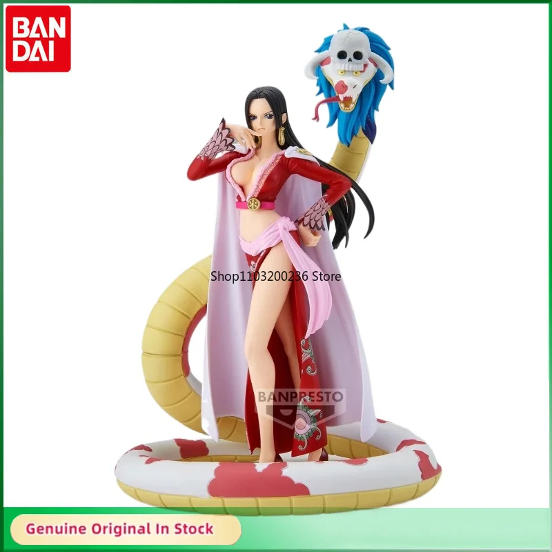 

Bandai Original DXF EXTRA+ ONE PIECE Boa·Hancock Anime Action Figure Desktop Ornaments Cartoon Figures Model