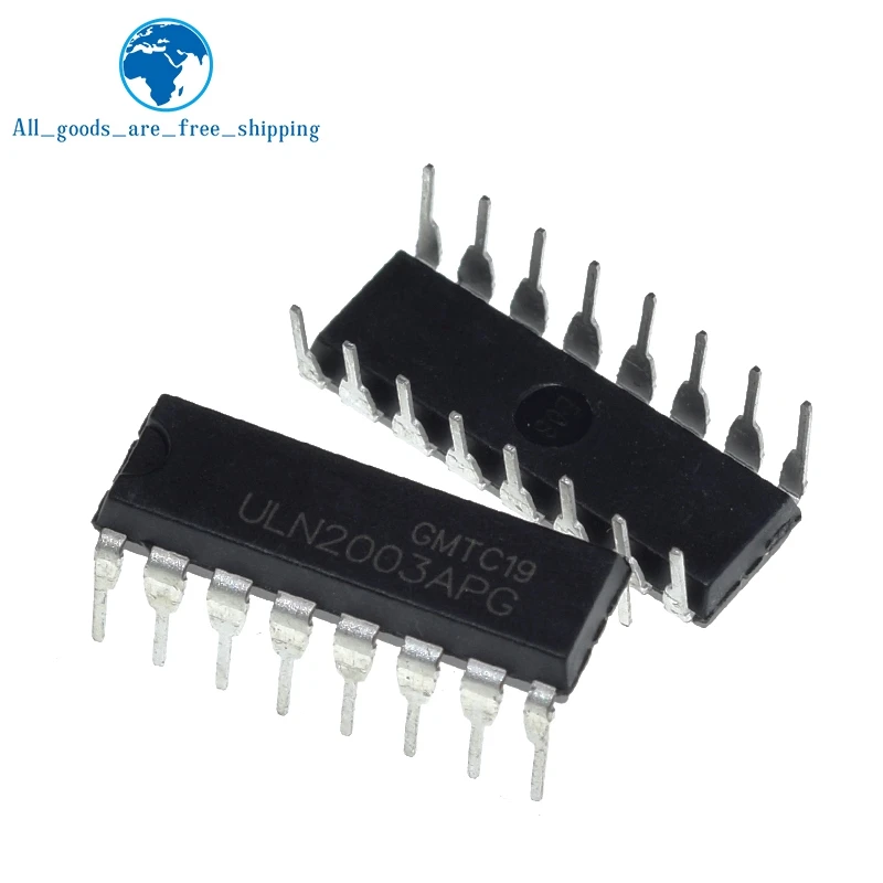 TZT 10PCS ULN2003AN DIP16 ULN2003A DIP-16 ULN2003 ULN2003APG DIP new and original IC