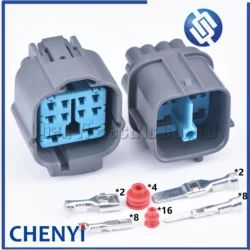 10 Pin HX Series OBD2 Female or male 2.3/4.8mm(090/187) Automotive waterproof Connector Plug Socket For Honda k series