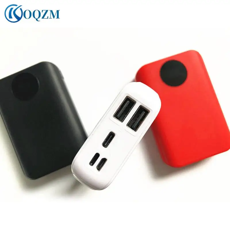 1Pc Portable 2 USB Ports Power Bank DIY Case 3x18650 Battery Charger Power Bank Box Shell Kit Without Battery