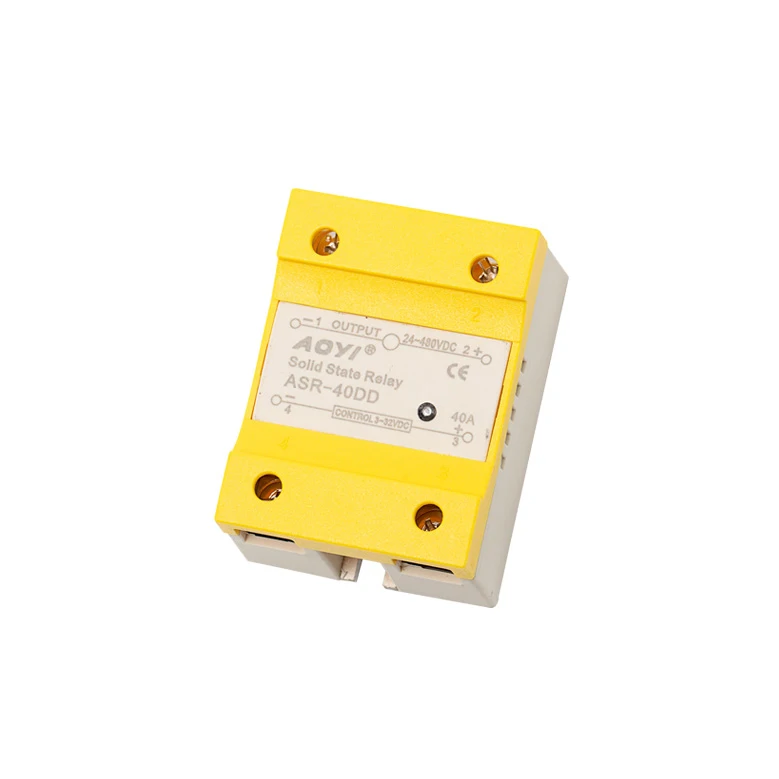 AOYI I ASR-DD مرحل الحالة الصلبة الصناعي Din 220vac Ssr