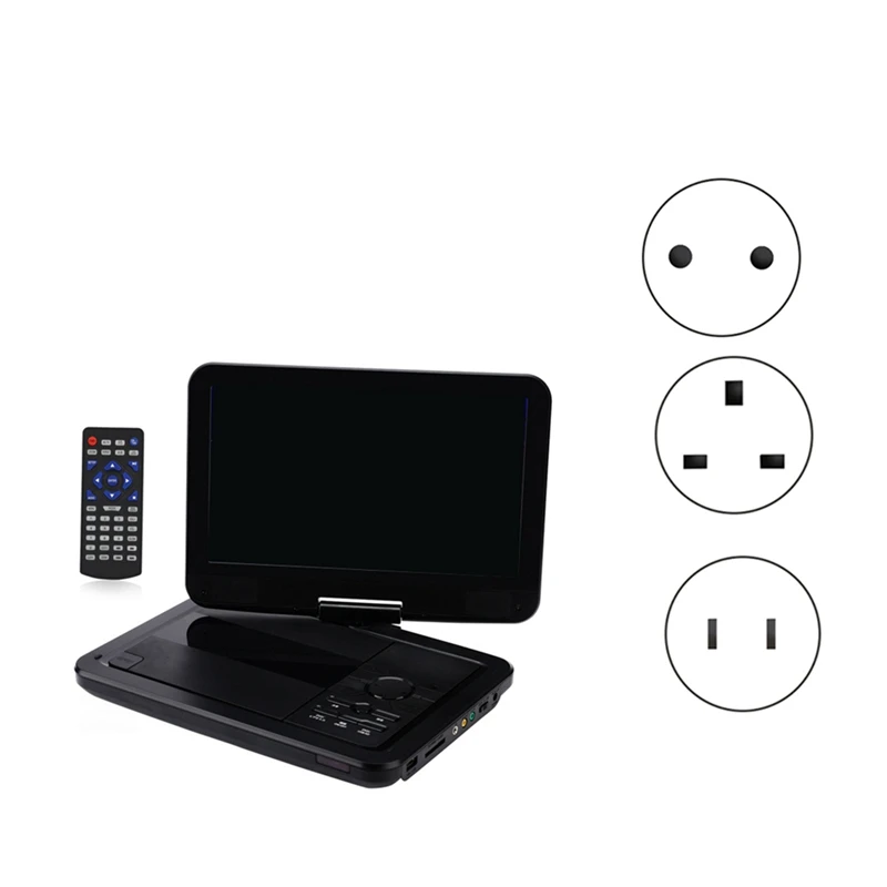 Hot-2500Mah Player 10 Inches Mobile Portable DVD Player Multifunction Convenient Stable CD Player