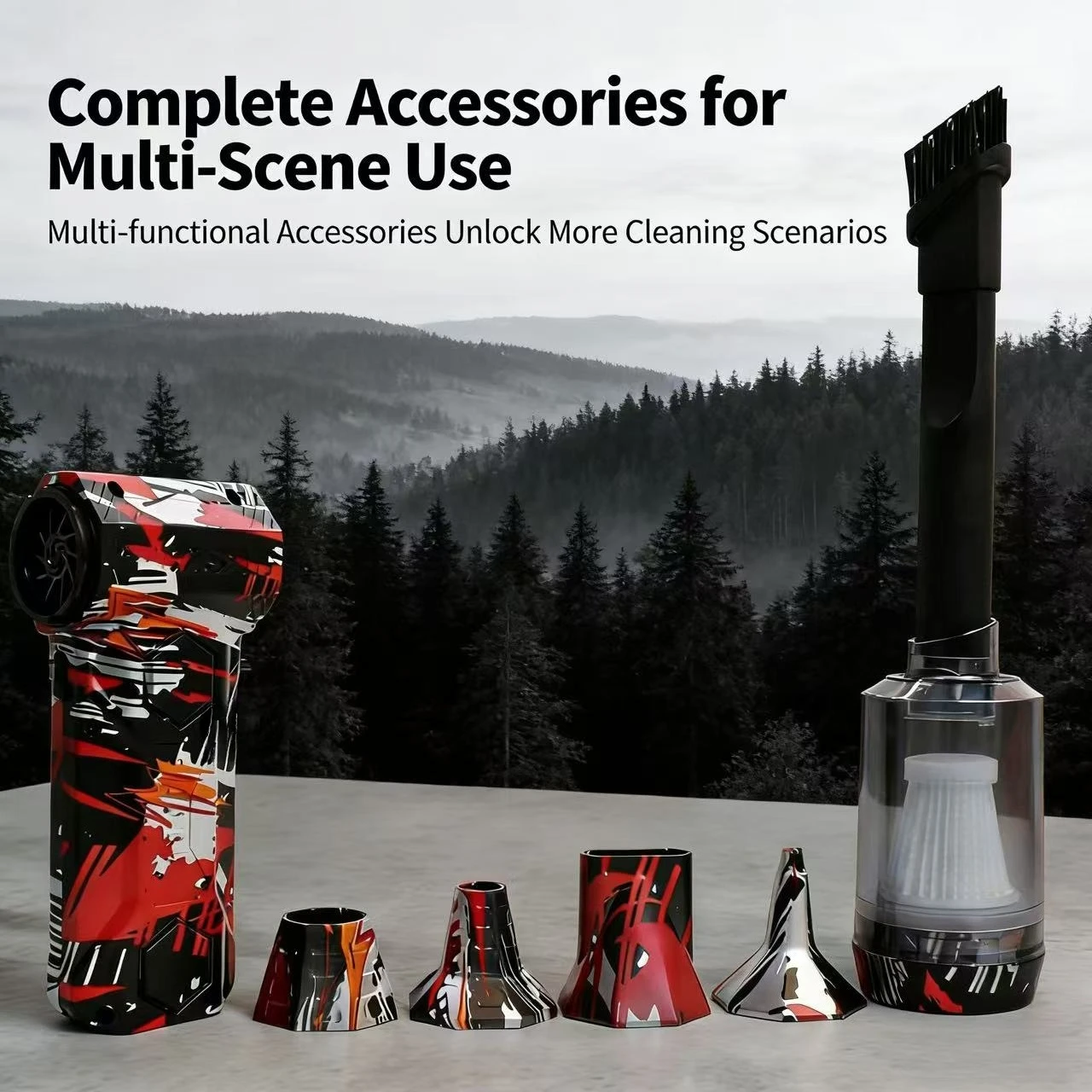 

L11 Powerful Air Blower 650000RPM Brushless Violent Fan Vacuum Dust Cleaner Strong Winds 53m/s Turbo Jet Blower Type-C