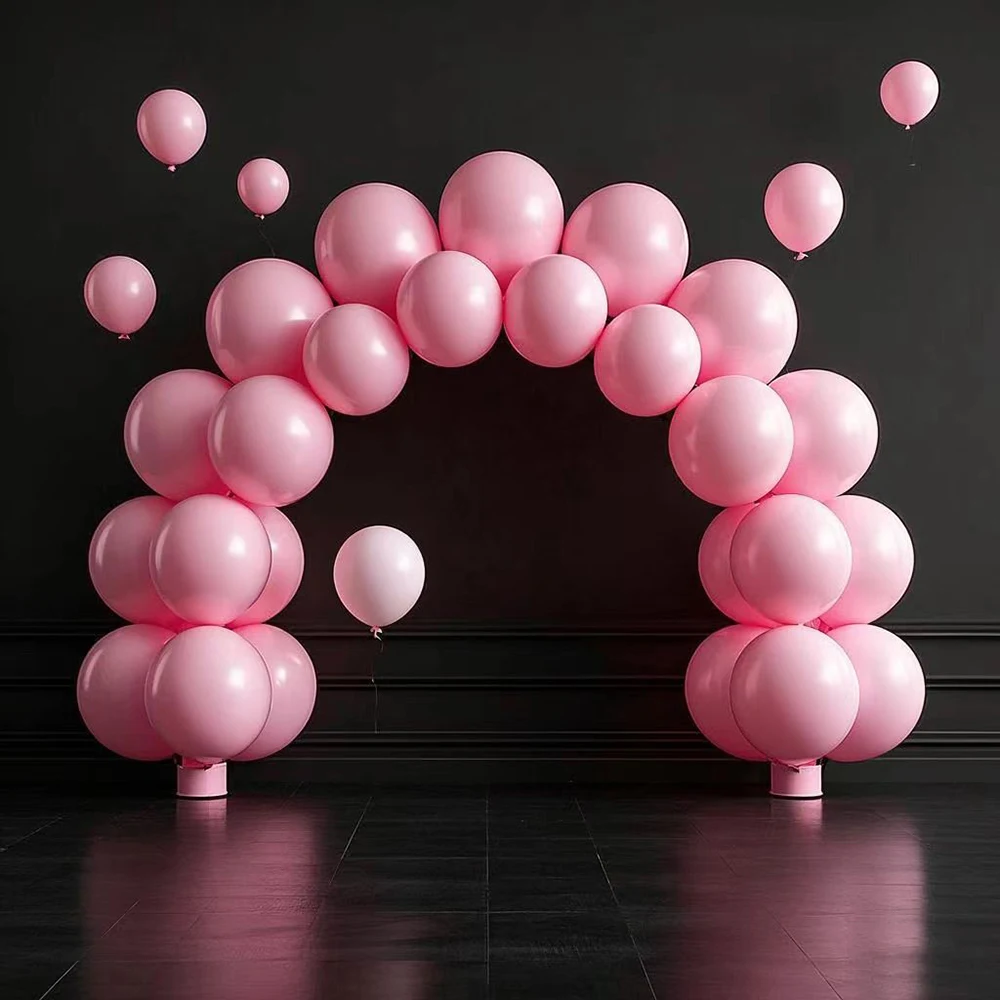 Birthday Latex Pink Balloons 5/10/12/18/36inch Hot Pink Maca Candy Light Pink Latex Balloon Birthday Wedding Baby Shower Decor