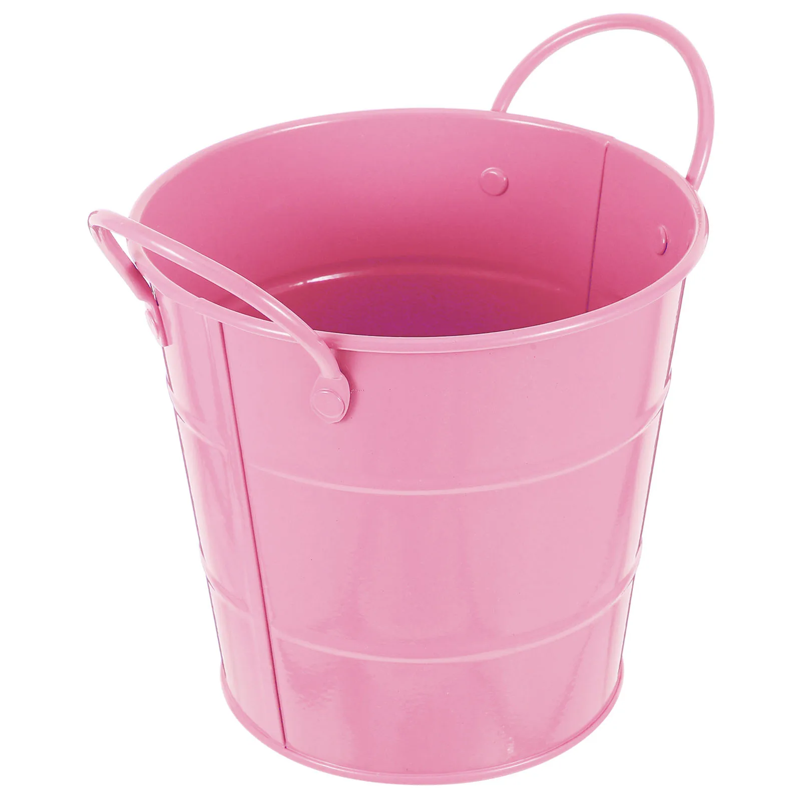 

Desktop Pen Holder Metal Storage Bucket Organizer for Makeup Brush Office Desk Trinkets Pencil Cup Paper Basket Stylish Iron
