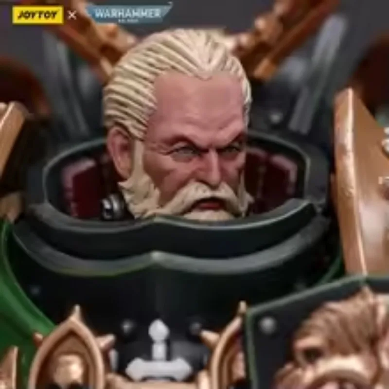 [متوفر]JOYTOY 1/18 Warhammer 40k Dark Angels Primarch Lion Action Figure El 'Jonson Movability Soldier Figurine Koclect Model