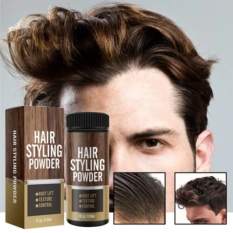 

Matte Hair Styling Powder Mattifying Hair Styling Powder dry fluffy Strong Hold Hair Texture Powder Modeling for Women Men