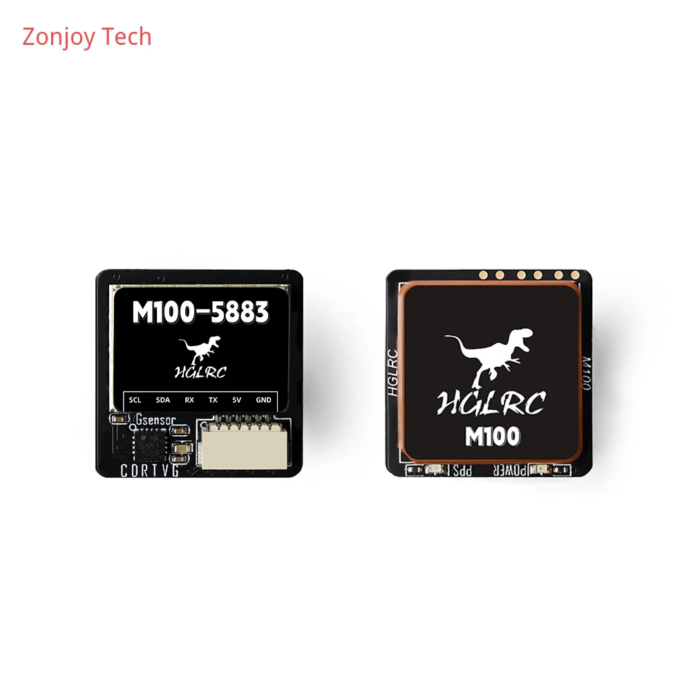 

Новый GPS-модуль HGLRC M100-5883 M10 с компасом, керамическая антенна, встроенные светодиодные индикаторы 21x21 мм для радиоуправляемого самолета FPV дальнего действия