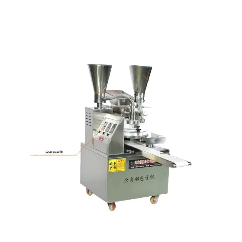 

2025110v 220v 240v Automatic Steamed Bread Bun Filling Machine Xiaolongbao Baozi Machine Soup Momo Dumpling Stuffing Making Mach