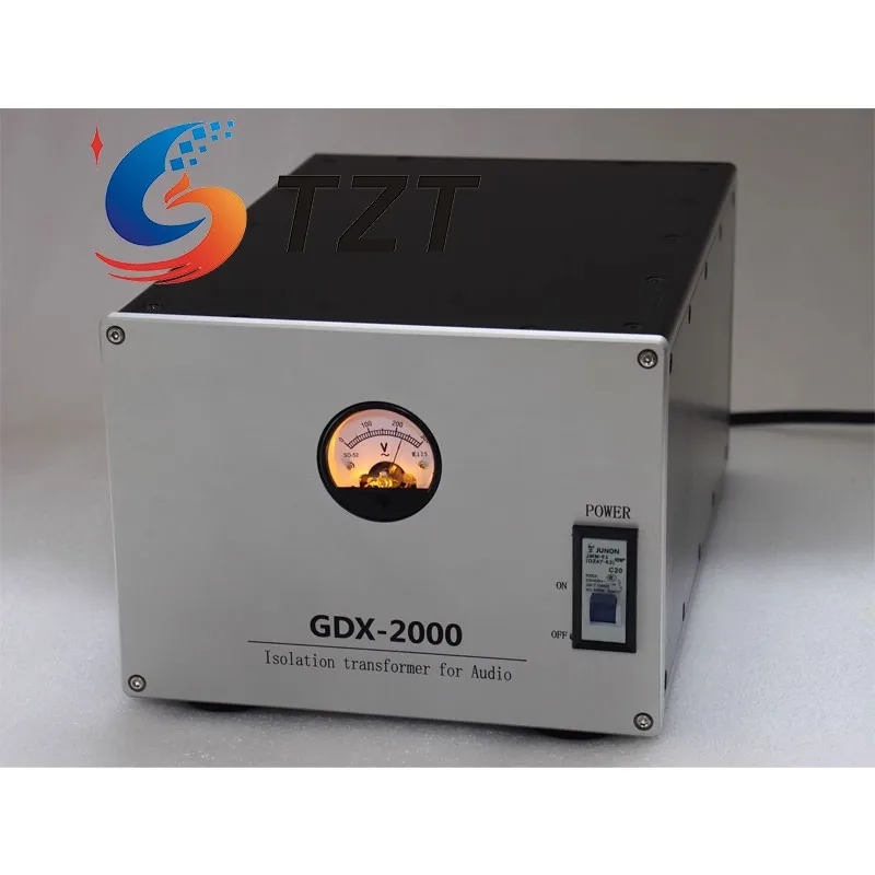 TZT GDX-2000 2000W Balanced Isolation Transformer Audio Power Filter Processor with US Standard