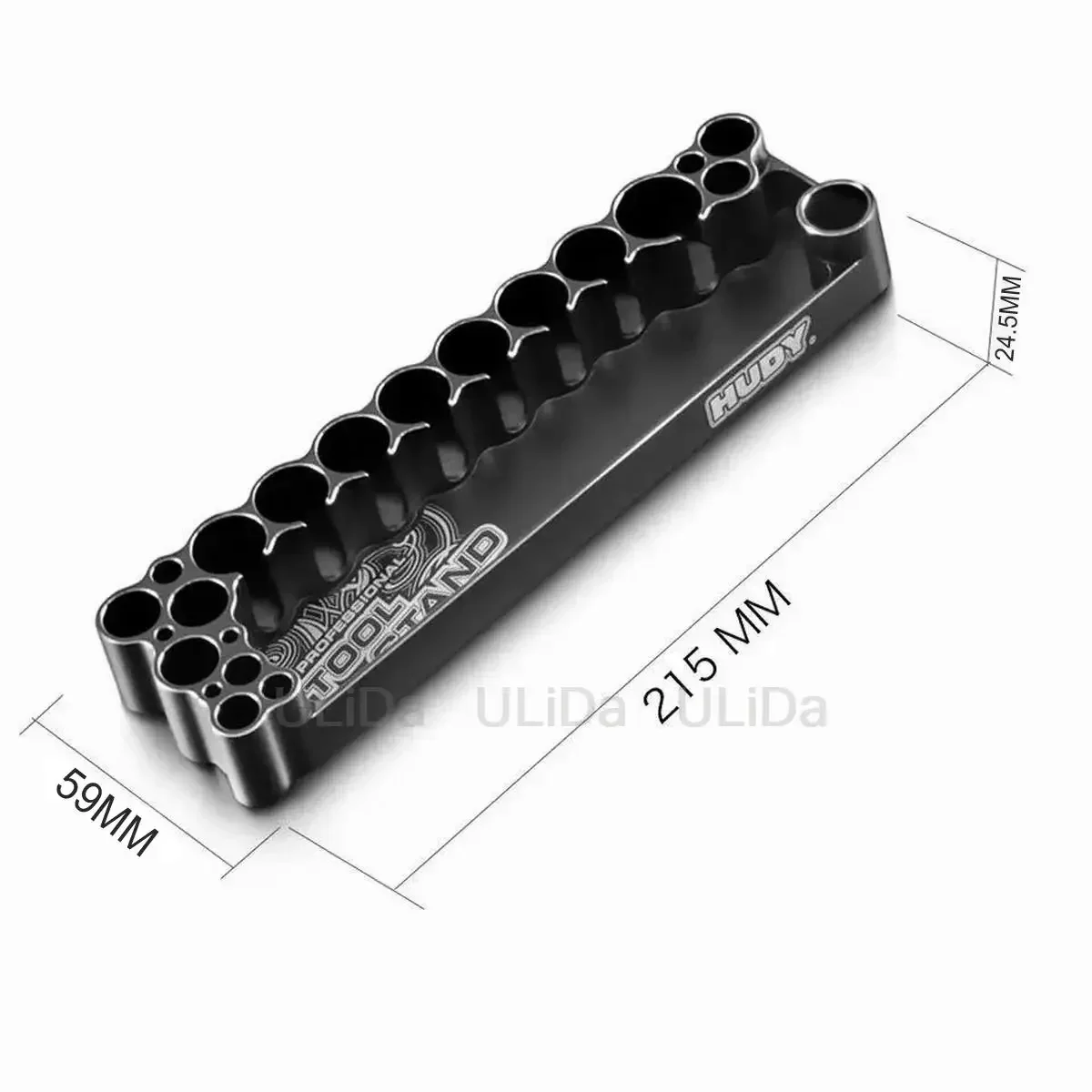 Nueva herramienta soporte enchufes/bandeja destornillador estante soporte 19 ranuras para Rc barco coche Quadcopter Drone HUDY # 199060