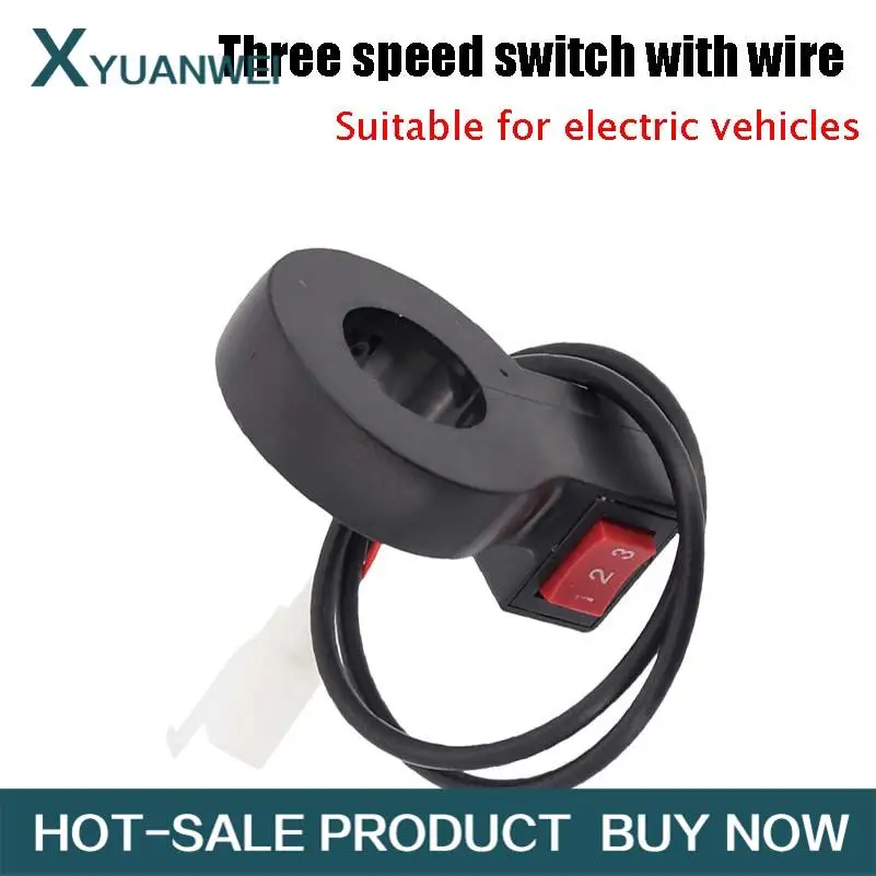 

Customized three speed switch with wire for electric vehicles, perfectly matched with a three in one switch
