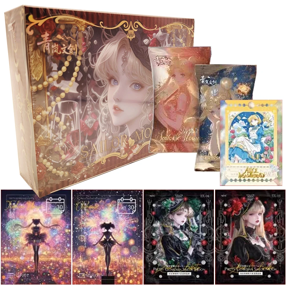 

Sailor Moon Rare Collection Cards Fantasy Love Girls Anime Exquisite Characters Enamel Cards Fans Hobbies Toys Festival Gifts