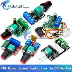 DC 1.8V-35V 2A 3A 5A 10A 30W 80W 90W PWM Motor Speed Controller Low Voltage Motor Speed Controller PWM Adjustable Drive Module